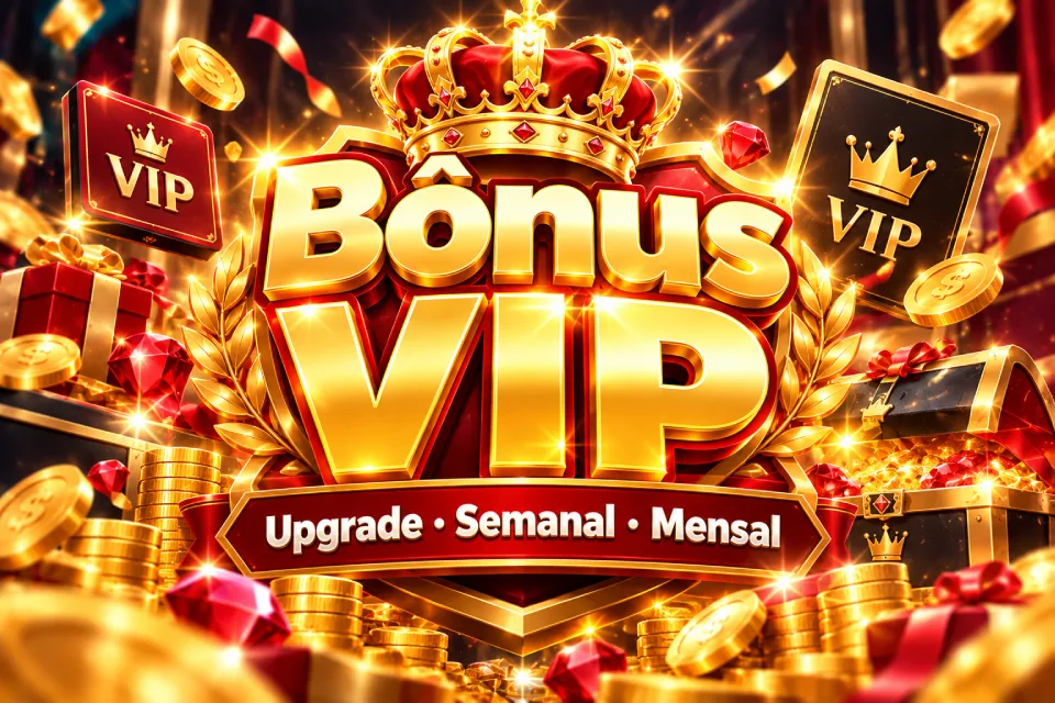Bônus VIP: Upgrade, Semanal e Mensal no APP bet73